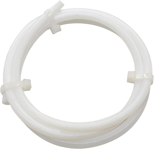 PE Tubing 3/8" ID x1/2" OD, Food Grade Polyethylene Tube Translucent hose for Reverse Osmosis Systems & V1258-DP02-E-217