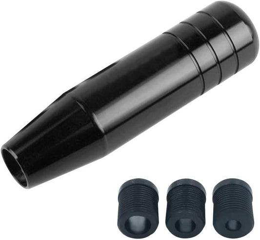 5" Gear Stick Shifter Knobs, Aluminum Alloy Shifting Lever Heavy Weighted Car Manual Transmission Shift Head V1258-DP02-E-237