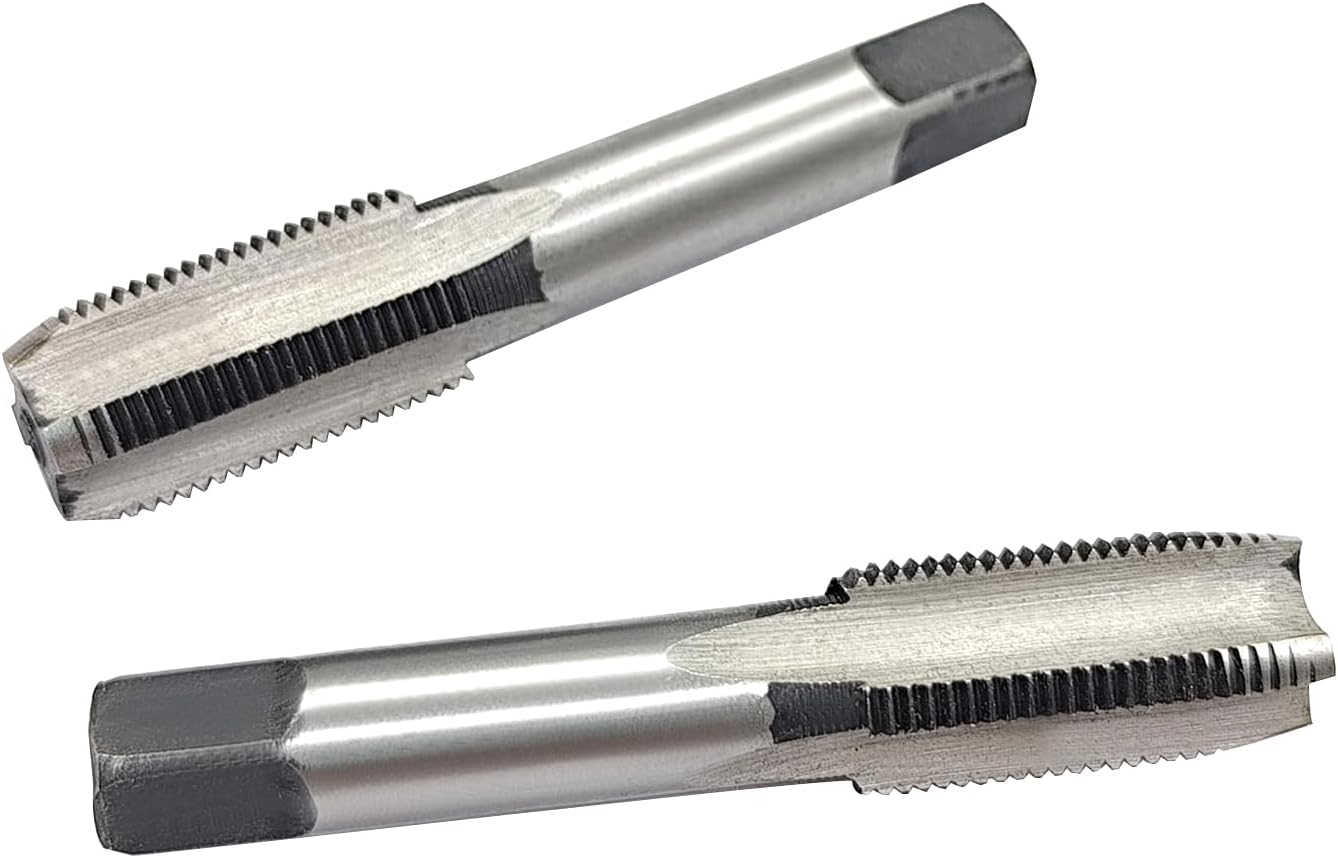 M10 X 1.5 Metric Hand Tap,1 Pair Threading Hand Tap Alloy Tool Steel Right Hand V1258-DP02-E-238