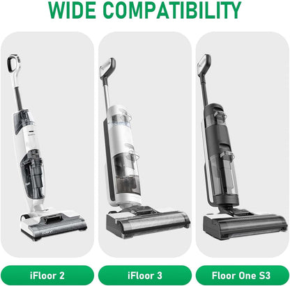 Roller Brh Replacement Kit Compatible with Tineco iFloor 2, iFloor 3,Floor One S3 Cordless Wet Dry Vacuum V1258-DP02-E-328