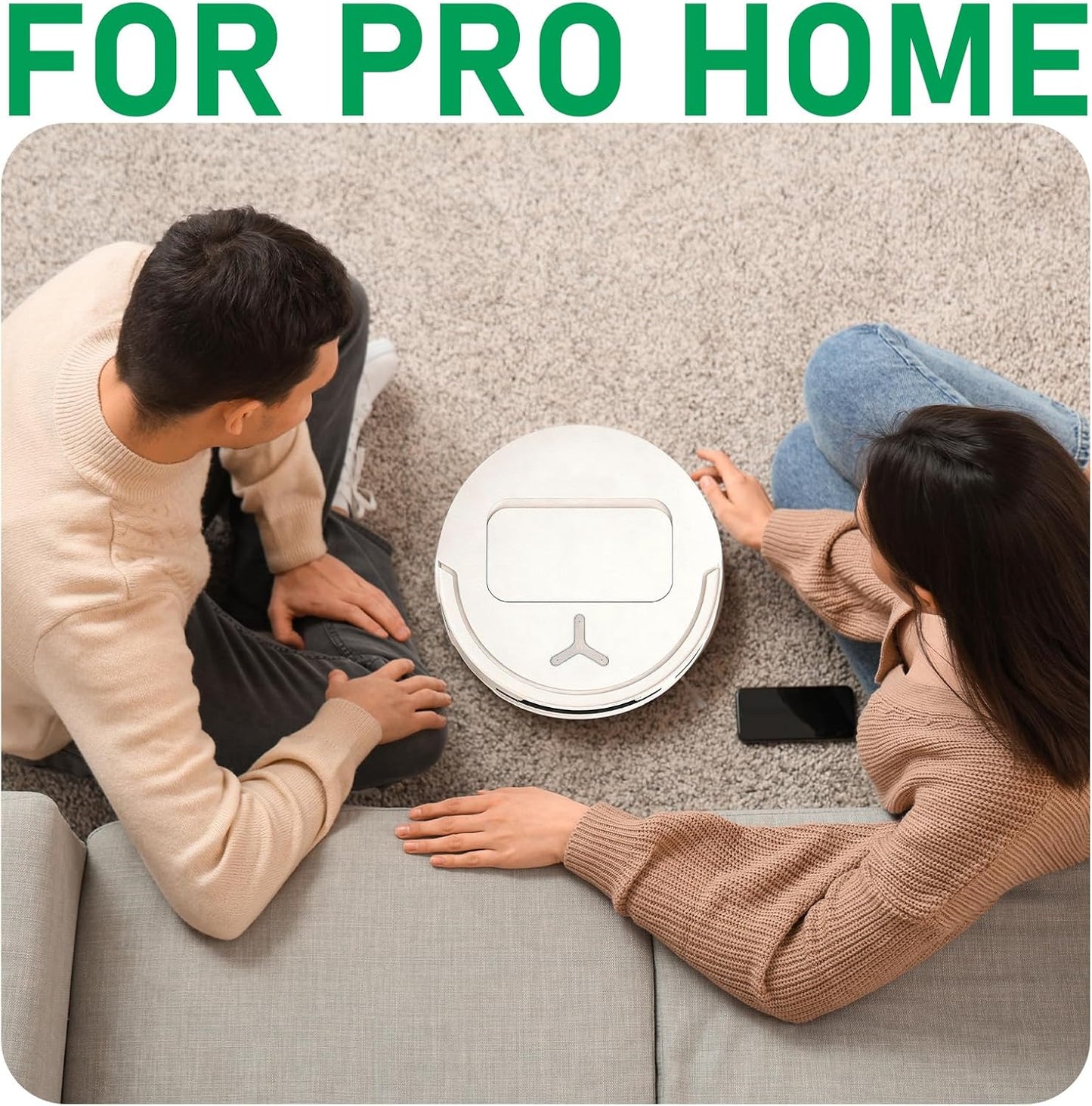 12 Pack Mop Pads Replacement for ECOVACS DEEBOT X5 PRO Omni Robot Vacuum Cleaner, X5 Pro Omni Mop Pads V1258-DP02-E-332