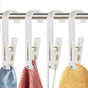 Laundry Hooks with Clips Hanger Closet Organizer Clamps Socks Boot Bras Towels for Bathroom Wardrobe Kitchen V1258-DP02-E-334