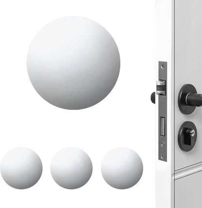 Door Stoppers Wall Protector Buffer Guard Doorknob Door Handle Bumper Self Adhesive Silencer Soft Rubber V1258-DP02-E-335