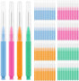 100pcs Interdental Brhes Dental Cleaning Tools Tooth Floss Picks Oral Hygiene Toothpicks V1258-DP02-E-337