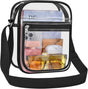 Clear Bag for Stadium Events Clear Messenger Bag for Men and Women V1258-DP02-E-352