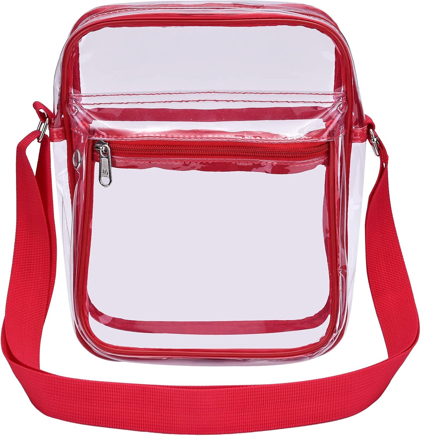 Clear Purse for Stadium Events Clear Messenger Bag for Men and Women V1258-DP02-E-355