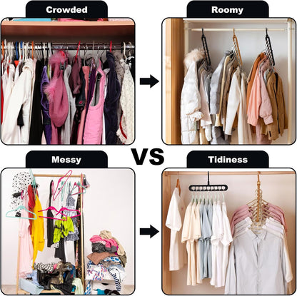 Closet Organizers and Storage,College Dorm Room Essentials, Multifunctional Organizer Magic Space Saving V1258-DP02-E-391