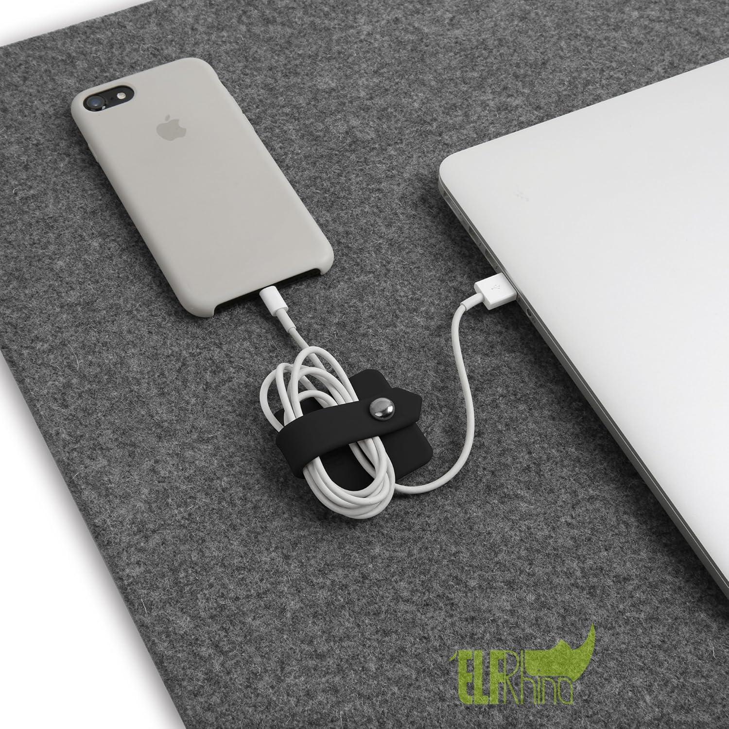 Silicone Earphone Organizer Earphone Wrap Winder Headphone Cord Organizer Wrap Winder Manager/Cable Winder 2 V1258-DP02-E-393
