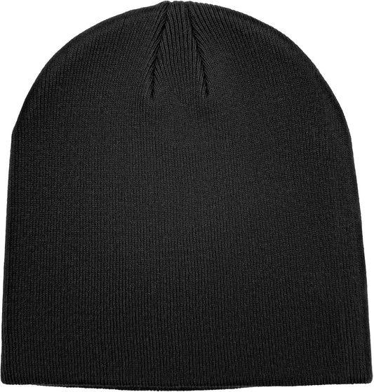 100% Cotton Beanie Hat for Men Women - Soft Unisex Winter Knit Skull Cap, Stretch Fit Fashion Fisherman Beanie V1258-DP02-E-401