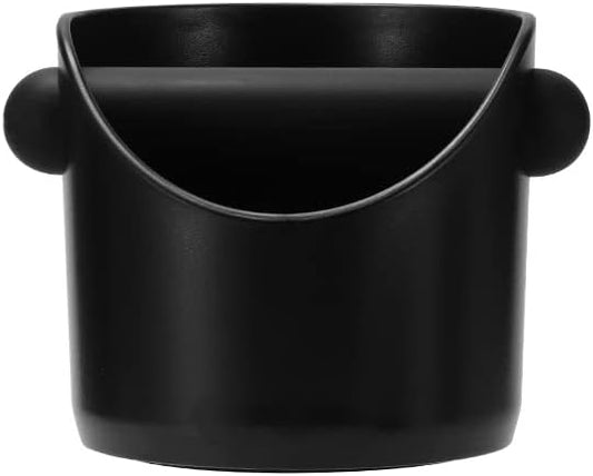 Coffee Knock Box, 4.6 in, Barista Style Espresso Grounds Knock Box, Removable Plastic Knock Rod, Non-Slip V1258-DP02-E-431