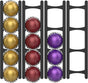 Coffee Pod Holder Compatible with Nespresso VertuoLine Capsules - 20-Pod Space-Saving Organizer for Wall, V1258-DP02-E-432