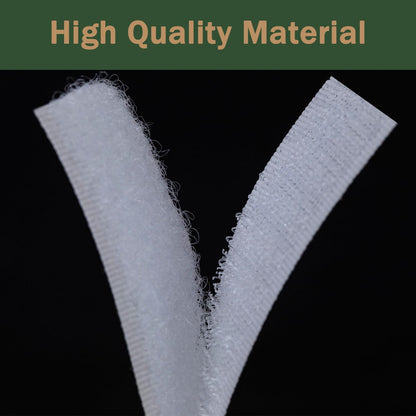 2 Inch Wide Hook and Loop Tape, Excellent Grip, Strong Adhesive Back, Nylon Self-Adhesive Fastener Strips for V1258-DP02-E-437