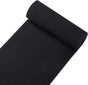 Knit Elastic Bands for Sewing Black Heavy Stretch High Elasticity Flat Elastic Cord 6 Inch Wide Braided V1258-DP02-E-439