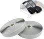 Self Adhesive Hook and Loop Tape Roll 3/4 Inch Black Strong Adhesive Interlocking Tape for Picture and Tools V1258-DP02-E-440