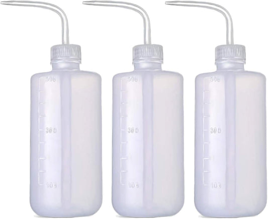 Irrigation Bottle 500ml 17oz Indoor Plant Watering Can Water Squirt Plastic Rinse Bottle for Eyelash V1258-DP02-E-441