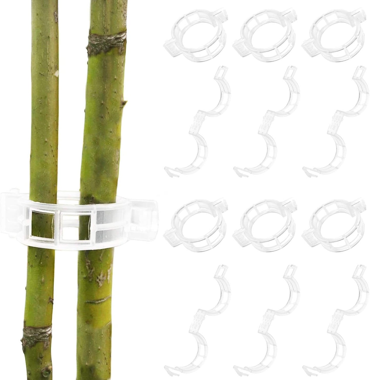 150Pcs Tomato Clips Plant Clips Garden Clips Vine Clips Tomato Trellis Clips for Tomato Vine Vegetable V1258-DP02-E-451