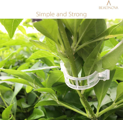 150Pcs Tomato Clips Plant Clips Garden Clips Vine Clips Tomato Trellis Clips for Tomato Vine Vegetable V1258-DP02-E-451