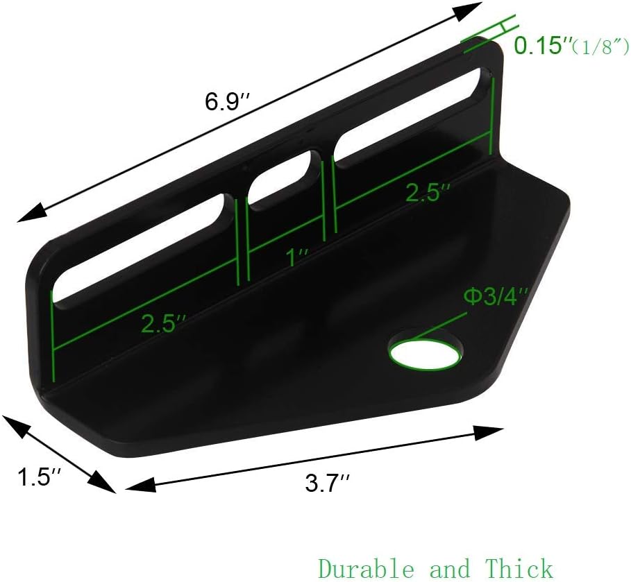 Zero Turn Mower Trailer Hitch, Universal Fit for Most of ZTR,3/4" Pin Hole V1258-DP02-E-457