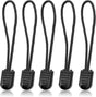 10 Pack Backpack Replacement Zipper Pulls Black V1258-DP02-E-46