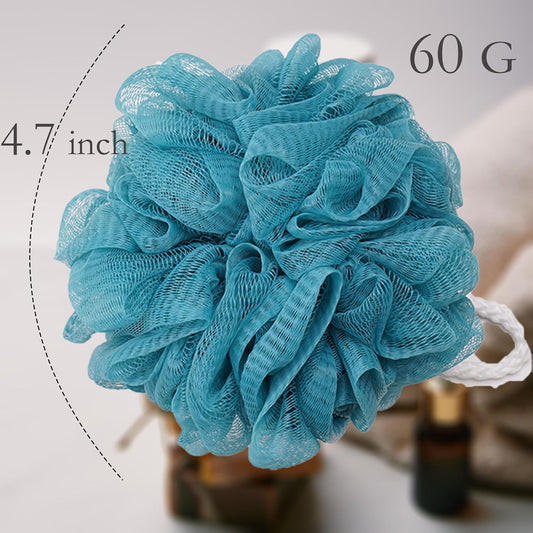 Loofah Bath Sponge Shower Loofah Shower Puff Soft Assorted Color Big 4 Pack V1258-DP02-E-477