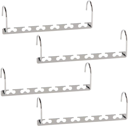 Space Saving Hangers Metal Hanger Magic Cascading Hanger Closet Clothes Organizer(4 Pack) V1258-DP02-E-488