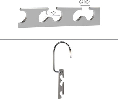 Space Saving Hangers Metal Hanger Magic Cascading Hanger Closet Clothes Organizer(4 Pack) V1258-DP02-E-488