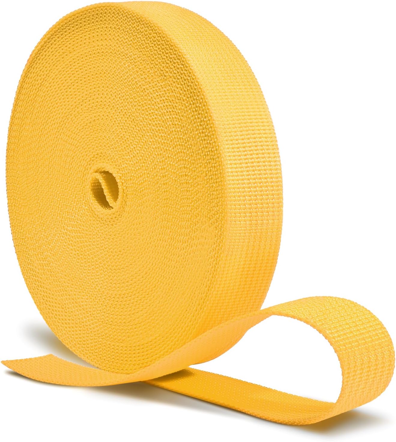 CooBigo 12 Yards Webbing 1 Inch Wide Polypropylene Webbing Strap 1" Webbing Strapping for Bags/Lawn V1258-DP02-E-55