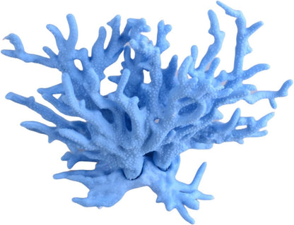 Blue Artificial Aquarium Plant Ornament Decor Plastic Coral Reef Fish Tank Decoration V1258-DP02-E-551