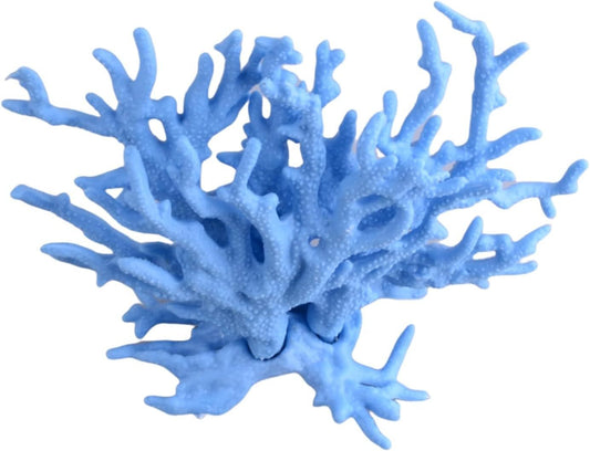 Blue Artificial Aquarium Plant Ornament Decor Plastic Coral Reef Fish Tank Decoration V1258-DP02-E-551
