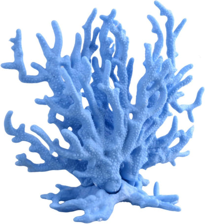 Blue Artificial Aquarium Plant Ornament Decor Plastic Coral Reef Fish Tank Decoration V1258-DP02-E-551