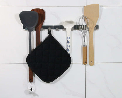 5 PCS Pot Holders for Kitchen, Cotton Potholers with Great Heat Resistance, Hot Pads, Trivets for Cooking and V1258-DP02-E-589
