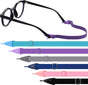6 Pack Adjustable Kid Eyeglass Strap Eyeglass Band Sports Glasses Strap (Multi Color) V1258-DP02-E-592
