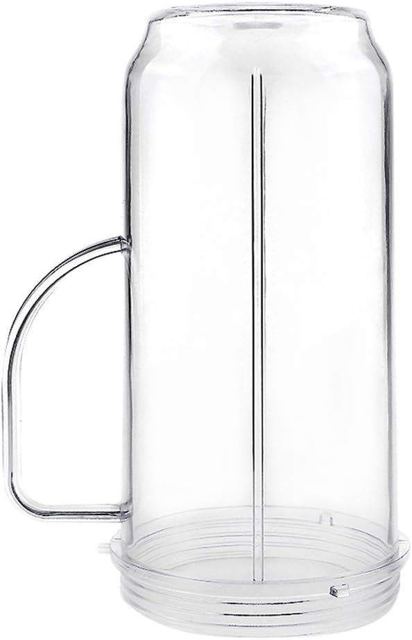 QT Tall 22oz Replacement Part Cup Mug with handle compatible with 250w Magic Bullet On-The-Go Mug V1258-DP02-E-598