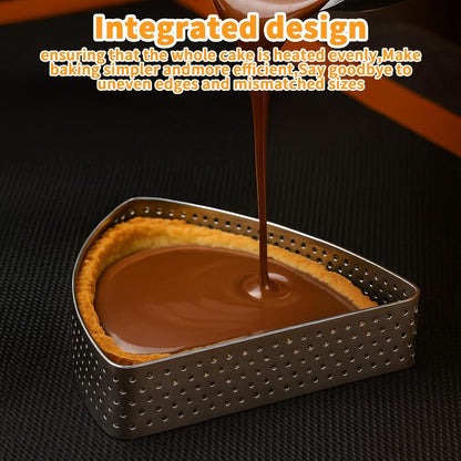 3PCS Triangle Scone Cutter, Scone Cutters For Baking Triangle, Triangles Cookie Cutter For Scones, V1258-DP02-E-607