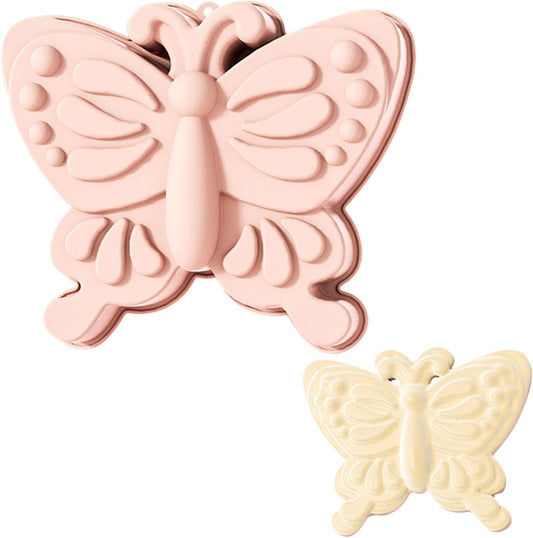 10 Inch Large Butterfly Cake Pan,Butterfly Shaped Birthday Cake Pan,3D Cake Baking Pan Nonstick Silicone Cake V1258-DP02-E-620