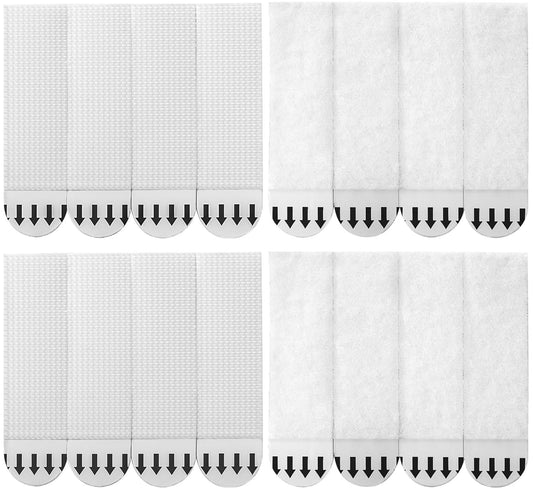 Medium Picture Hanging Strips Heavy Duty,20-Pairs(40 Strips) Sticky Picture Hangers for Walls Hanging Without V1258-DP02-E-651
