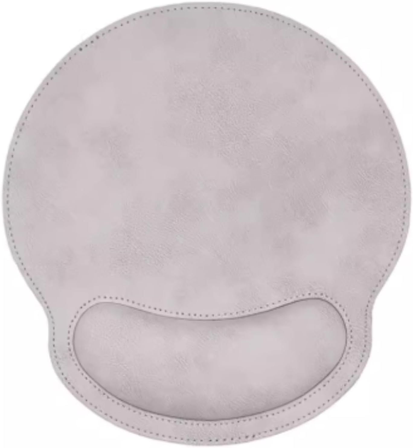 Leather Mouse Pad with Wrist Rest Support Ergonomic Office Computer Keyboard Hand Pad Non Slip Base for Desk V1258-DP02-E-676