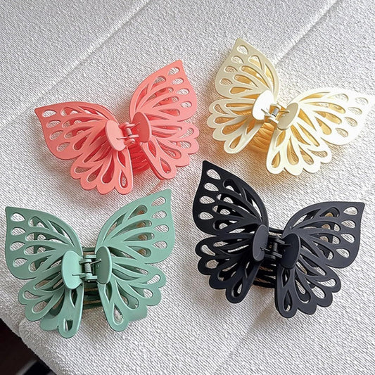 Butterfly Shape Curtain Claw Clips 2 Pack, Decorative Curtain Holder for Living Room Bedroom, Creative V1258-DP02-E-680