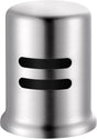 Dishwasher Air Gap Cover for Kitchen, Solid Brass Air Gap Cap with Skirted Design, Dishwasher Overflow Vent V1258-DP02-E-71