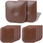 10 Pcs Pan Scrapers,Plastic Scraper Pot and Pan Cleaning Tools Brown Kitchen Scraper for Pot,Wok,Skillet,Grill V1258-DP02-E-712