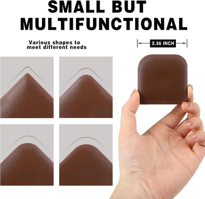 10 Pcs Pan Scrapers,Plastic Scraper Pot and Pan Cleaning Tools Brown Kitchen Scraper for Pot,Wok,Skillet,Grill V1258-DP02-E-712