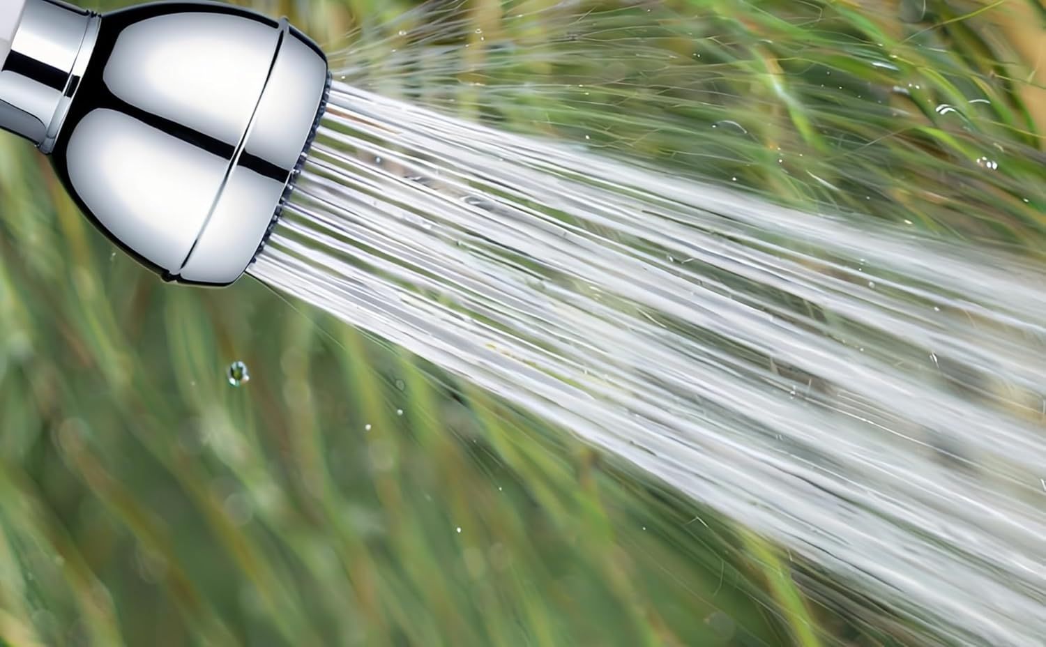 High Pressure Shower Head 3" Chrome - 360 degrees Rotating Self-Cleaning Jets, Water Saving Flow Optimizer, V1258-DP02-E-716