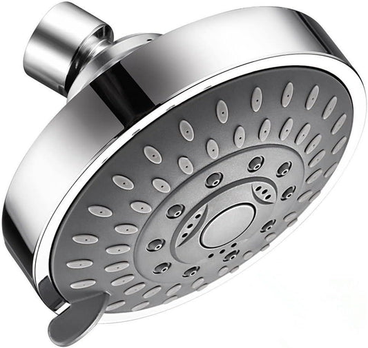 Shower Head High High Flow Pressure Rain Fixed Showerhead 5-Setting with Bathroom Showerhead with Adjustable V1258-DP02-E-718