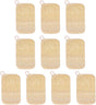 10 PCS Natural Sponges for Dishes, Loofah Dish Sponge for Kitchen Compostable Natural Loofah Sponges V1258-DP02-E-732