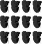 12pcs Cubicle Clips for Fabric Walls, Plastic Stainless Steel Fabric Panel Wall Clips Cubicle Hooks Cubicle V1258-DP02-E-739