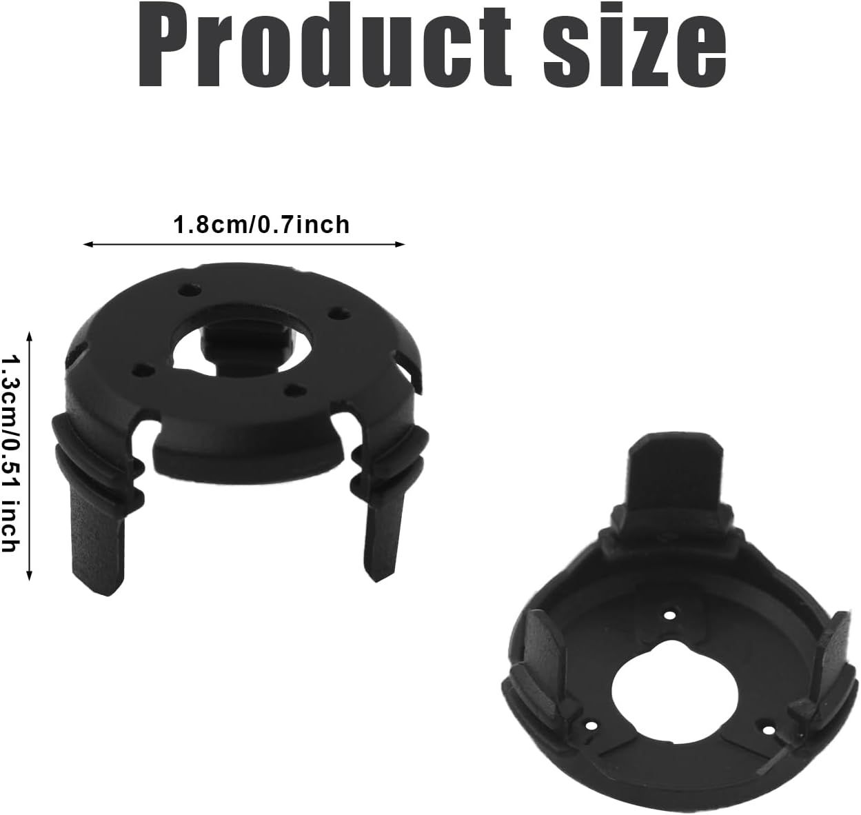2pcs Gimbal Shock Absorbers for DJI Mini 3/Mini 3 Pro, Gimbal Rubber Damper Rubber Gimbal Mounts Replacement V1258-DP02-E-746