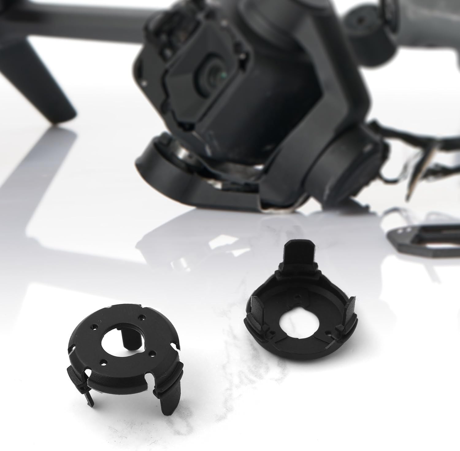 2pcs Gimbal Shock Absorbers for DJI Mini 3/Mini 3 Pro, Gimbal Rubber Damper Rubber Gimbal Mounts Replacement V1258-DP02-E-746