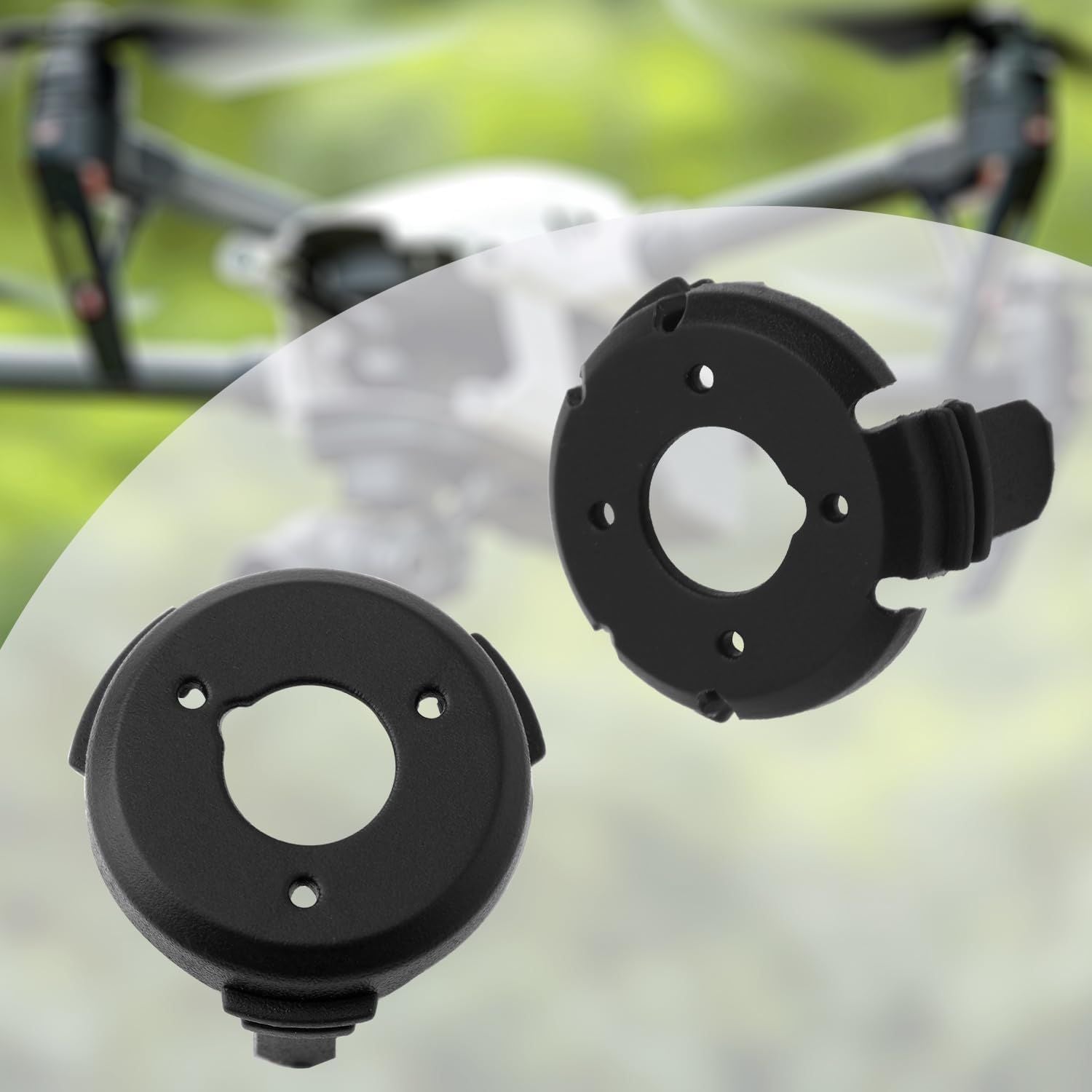 2pcs Gimbal Shock Absorbers for DJI Mini 3/Mini 3 Pro, Gimbal Rubber Damper Rubber Gimbal Mounts Replacement V1258-DP02-E-746