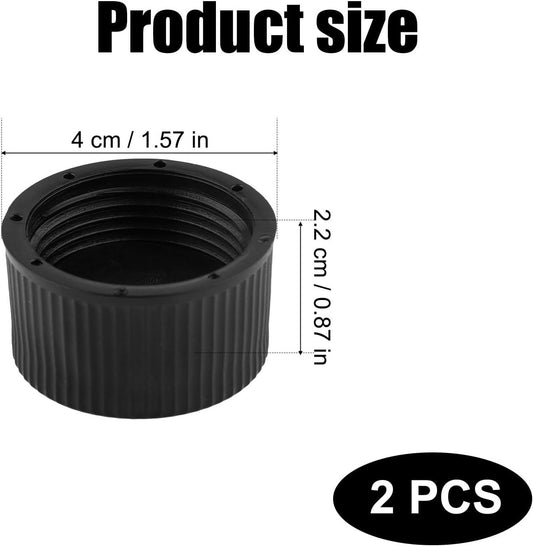 2pcs SX180HG Drain Cap, Pool Sand Filter Drain Cap Cover Plug Replacement Part with Gasket Compatible with V1258-DP02-E-748