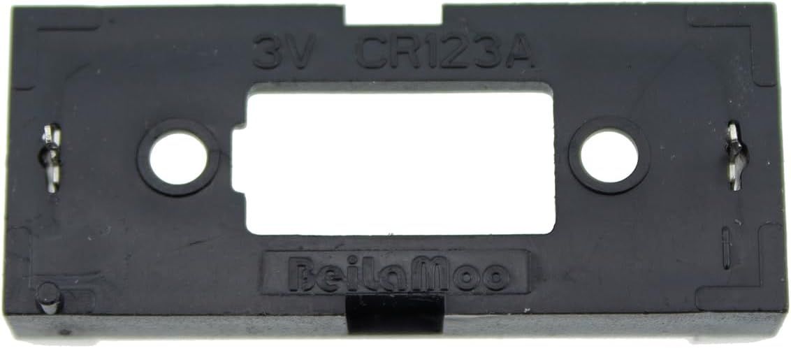 10pcs Black Battery Holder Case Box Clip for CR123 CR123A Lithium Battery V1258-DP02-E-755